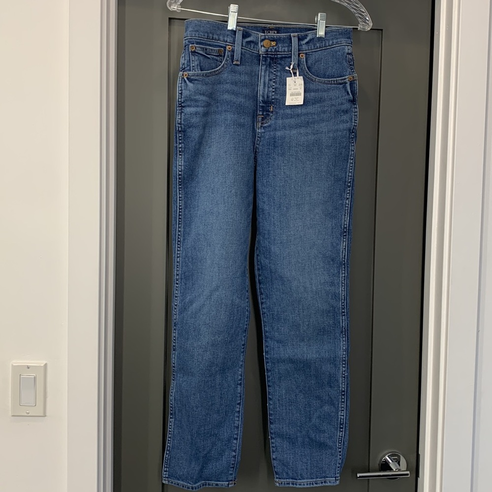 J. Crew High-Rise Classic vintage jean in all-day stretch